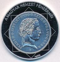DN "A magyar nemzet pénzérméi - Az utolsó magyar tallér 1835-1848" Ag emlékérem tanúsítván...