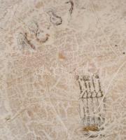 Zsolnay jelzéssel: Amfora váza, mázas kerámia, részben kézzel festett, kopott, m:34 cm