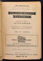 1945 Filmművészeti évkönyv 1949. XXX. évf. Szerk. Lajta Andor, 415 p. Félvászon kötésben, korabeli r...