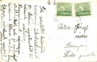 Dévaványa, Hősök szobra, látkép. photo (fl)