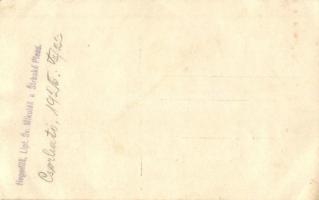 1925 Tátra, Csorba-tó, társaság csoportképe / Strbske Pleso / group picture. Hegedűs photo (EK)