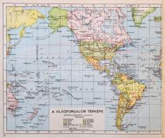 Dr. Cholnoky Jenő (szerk.): Földrajzi és statisztikai atlasz. 78 fő és 155 melléktérkép, világstatis...