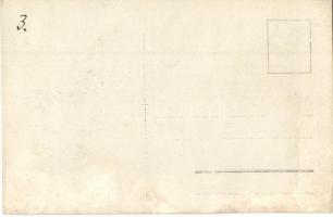 1910 Trieste, SS Semiramis, Llyod gőzös a kikötőben / British cargo steamship in the harbor. photo (...