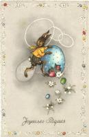 23 db főként RÉGI üdvözlőlap, vegyes minőségben / 23 mostly modern greeting postcards, mixed quailty