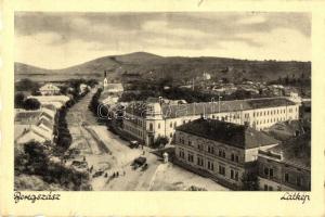 Beregszász, Berehove - 2 db régi városképes lap. vegyes minőség / 2 pre-1945 town-view postcards. mixed quality