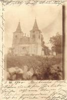 1900 Császárkőbánya, Kaisersteinbruch; Szent Rókus és Szent Sebestyén templom / church. photo (EK)