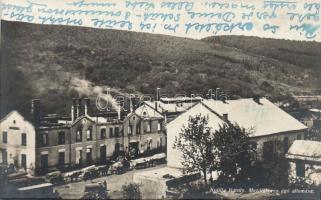 Mezőlaborc égő vasútállomás