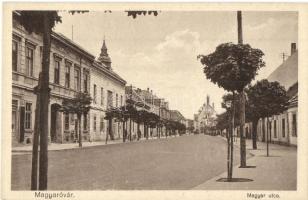 Magyaróvár, Mosonmagyaróvár; Magyar utca, üzletek