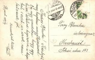 1909 Tisza, Szatmári püspök fürdőháza a Tiszán. photo