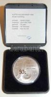 Hollandia 1995. 50G Ag "Felszabadulás 50. évfordulója" T:BU Eredeti díszdobozban, tanúsítv...