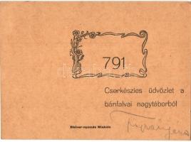 791. sz. cserkész csapat nagytábora Bánfalván. Steiner nyomda / Hungarian scouting camp (EK)