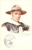 Francia cserkész; kiadja a Magyar Cserkész Szövetség / French boy scout s: Márton L. + 1922 196. sz. Damjanich cserkészcsapat