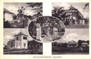 Balaton - 25 db régi városképes lap, Balaton és környéke / 25 pre-1945 town-view postcards