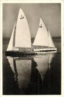 Balaton - 25 db régi városképes lap, Balaton és környéke / 25 pre-1945 town-view postcards