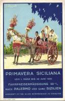 1926 Primavera Siciliana / festival advertisement. litho s: F. Pennetto (EK)