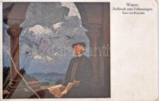 24 db régi városképes és motívumlap, fotóalbumban / 24 pre-1945 town-view and motive cards in a phot...