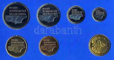 Hollandia 1994. 5c-5G 6klf + "Friesland" zseton forgalmi szettben T:BU R!