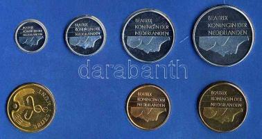 Hollandia 1992. 5c-5G 6klf + "Zeeland" zseton forgalmi szettben T:BU R!