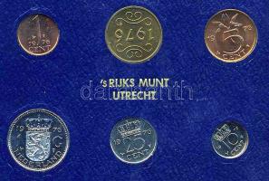 Hollandia 1976. 1c-1G 5klf + zseton forgalmi szettben T:BU Csak 15000db RR!!