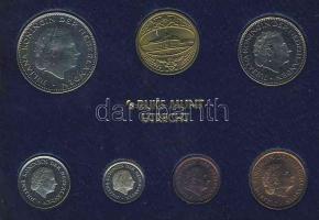 Hollandia 1980. 1c-2 1/2G 6klf + zseton forgalmi szettben T:BU + 1980. 1G + 2 1/2G + zseton szettben...