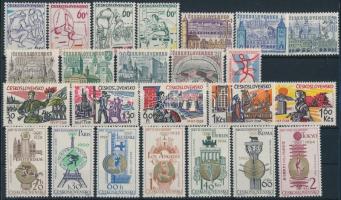 8 sets + 6 stamps 8 klf sor + 6 db önálló érték 2 stecklapon