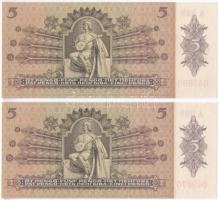 1939. 5P (2x) sorszámkövetők T:I,I-
Adamo P6