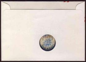 Ausztria 1967. 25Sh Ag "Maria Theresia" érmés borítékon T:1