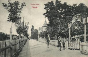 Siófok Fogas Hotel, vasúti Corso