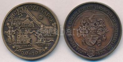 Garamkeszi János (1936-) 1985. "MÉE Mosonmagyaróvári Csoport 10 éves / Szigetközi Napok" B...