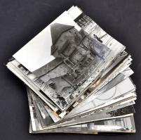 cca 1960 és 1980 közötti vintage fényképek, sokféle témáról, egy részük feliratozva, 18x24 cm és 13x...