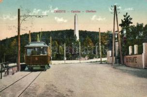 Trieste, Opicina / Obelisco / Obelisk, tram (Rb)