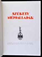 Székely népballadák. Összeállította és magyarázta: Ortutay Gyula. Buday György fametszeteivel. (Bp.,...