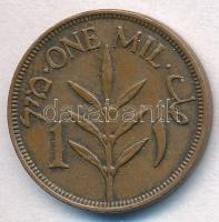 Palesztina 1943. 1M Br T:2 ph., szennyeződés
Palestine 1943. 1 Mil Br C:XF edge error, stain
Kraus...