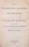Fustel de Coulanges: Az ókori község. Tanulmány. A görög és római vallásról, jogról és intézményekrő...