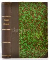 J. J. Rousseau: Vallomásaim I-II. kötet. Fordította Bogdánfy Ödön. Bp., 1908, Franklin, 278+394 p. Á...