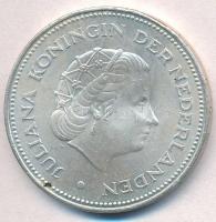 Hollandia 1970. 10G Ag "Julianna" T:2 Netherlands 1970. 10 Gulden Ag "Juliana" C:XF  Krause KM#195