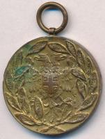 Szerbia 1912. "Első Balkán-háború Emlékérem" aranyozott Br emlékérem mellszalag nélkül T:2...