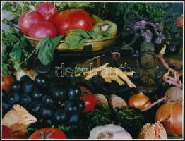 cca 1979 Feliratozott vagy jelzett fotóművészeti alkotások, 3 db fotó, 25x18,5 cm és 24x17 cm között