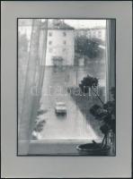 cca 1979 Feliratozott vagy jelzett fotóművészeti alkotások, 3 db fotó, 25x18,5 cm és 24x17 cm között