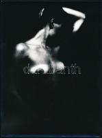 cca 1982 Tatár Tibor vintage fotóművészeti alkotásai, 2 db pecséttel jelzett, illetve feliratozott a...