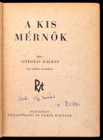 Sztrókay Kálmán: A kis mérnök. Say Kornél rajzaival. Bp., 1940, Rózsavölgyi, 275 p. Kiadói illusztrá...