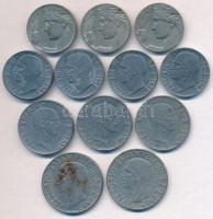 Olaszország 1909R-1921R 20c Ni (3xklf) + 1940R-1943R 20c Acél (4xklf) + 1940R-1942R 50c Acél (3xklf)...