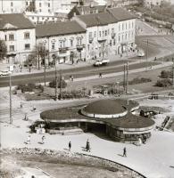 cca 1970 Budapest, Moszkva téri gombák lebontás előtt, szabadon felhasználható vintage negatív, 6x6 cm