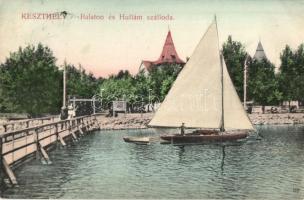 Balaton - 15 db régi városképes lap, Balaton és környéke, vegyes minőség / 15 pre-1945 town-view pos...