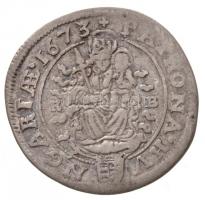 1673K-B 6kr Ag I. Lipót (2,95g) T:2,2- Hungary 1673K-B 6 Kreuzer Ag Leopold I (2,95g) C:XF,VF Huszár: 1450., Unger II.: 1072.