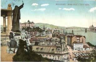 Budapest - 15 db régi magyar városképes lap, vegyes minőség / 15 pre-1945 Hungarian town-view postca...