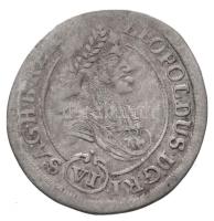 1682K-B 6kr Ag "I. Lipót" Körmöcbánya (2,11g) T:2,2-   
Hungary 1682K-B 6 Kreuzer Ag &quo...