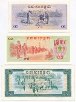 Kambodzsa 1975. 0,1R + 0,5R + 5R T:I-II-
Cambodia 1975. 0,1 Riel + 0,5 Riel + 5 Riels C:UNC-VF
Kra...