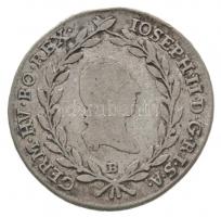 1784B 20kr Ag "II. József" (6,5g) T:2- Hungary 1784B 20 Kreuzer Ag "Joseph II" (6,5g) C:VF Huszár: 1880., Unger III.: 1329.a