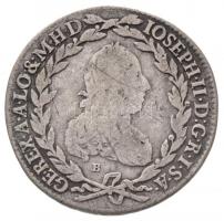 1775B/SK-PD 20kr Ag "II. József" (6,3g) T:2- ü. Hungary 1775B/SK-PD 20 Kreuzer Ag "Joseph II" (6,3g) C:VF ding Huszár: 1841., Unger III.: 1306.b